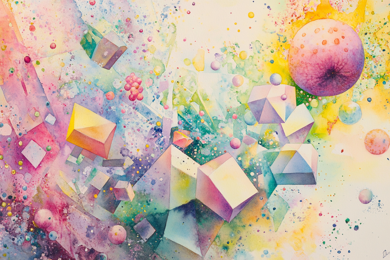 Dream Fruit Geometry Blanket