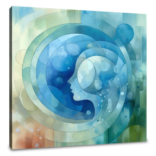 Empathy Embraced Canvas - Main Image