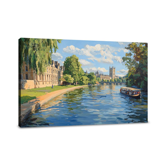 Cambridge Afternoon Canvas - Main Image