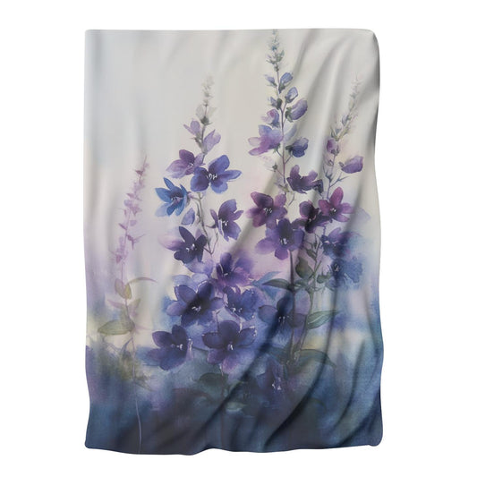 Indigo Lobelia Blanket - Main Image