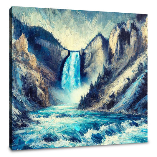 Cascading Majesty Canvas - Main Image