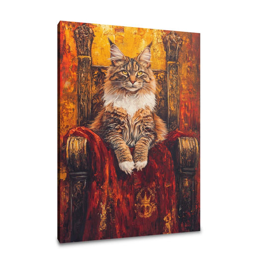 Royal Feline Canvas - Main Image