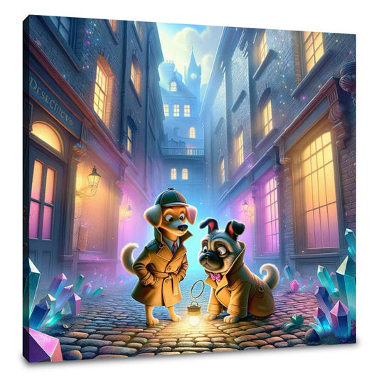 Detective Paws Canvas - Main Image
