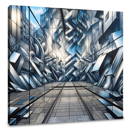 Reflections of the Street Canvas - Main Image