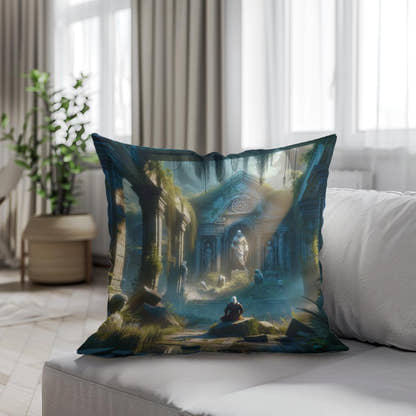 Mystic Realms Echo Cotton Cushion - Secondary Image 4