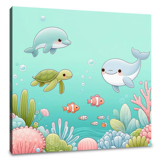 Underwater Friends Canvas - Main Image