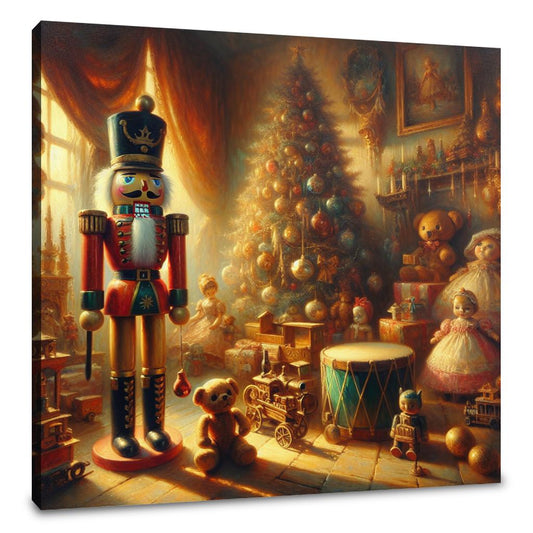 Nutcracker Nostalgia Morning Canvas - Main Image