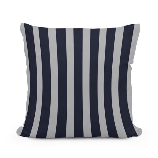 Symmetric Stripes Cotton Cushion - Main Image