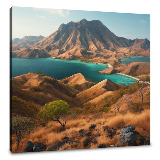 Komodo Island Wilderness Canvas - Main Image