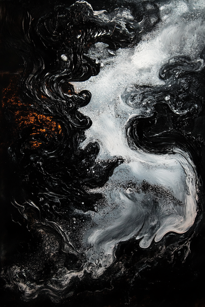 Enigmatic Shadows Canvas