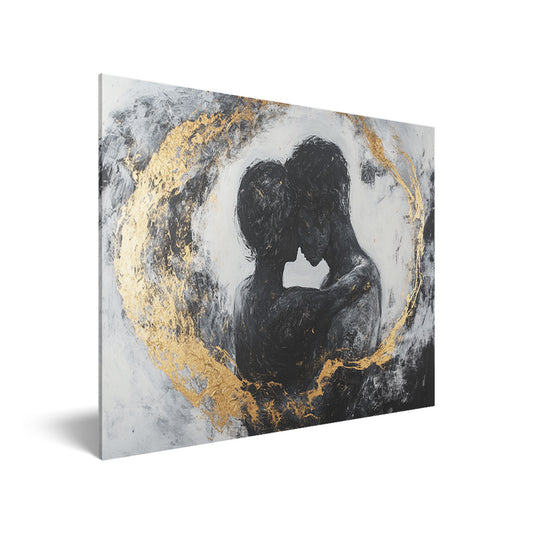 Enigmatic Love Entwined Acrylic Print Hero Image