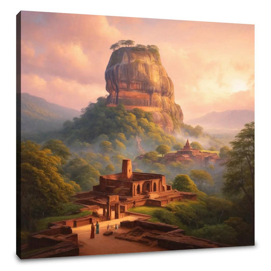Sunrise at Sigiriya Canvas - Main Image