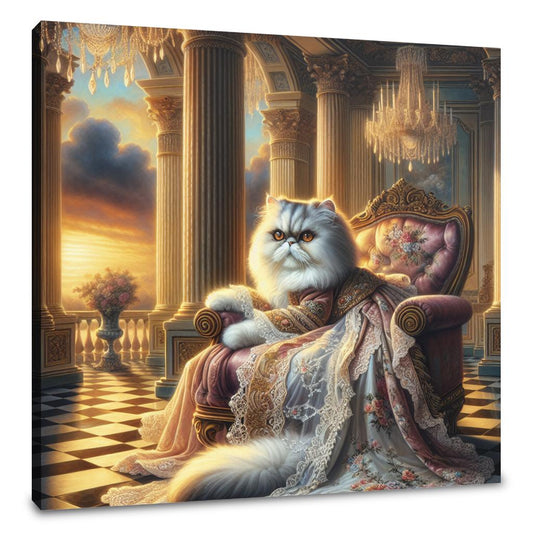 Regal Persian Throne Canvas - Main Image
