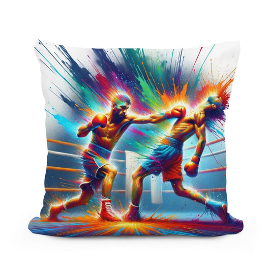 Colorful Knockdown Cotton Cushion - Main Image