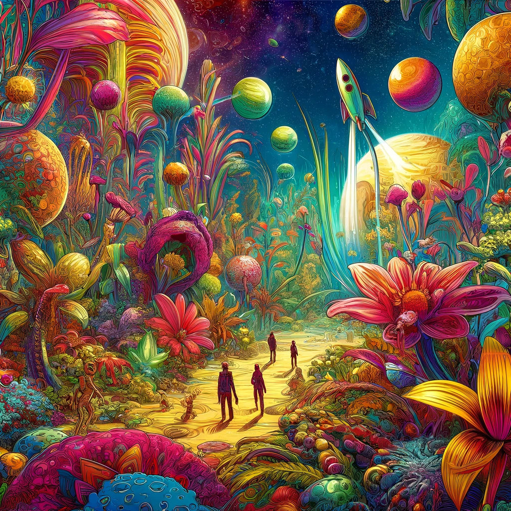 Extraterrestrial Eden Canvas