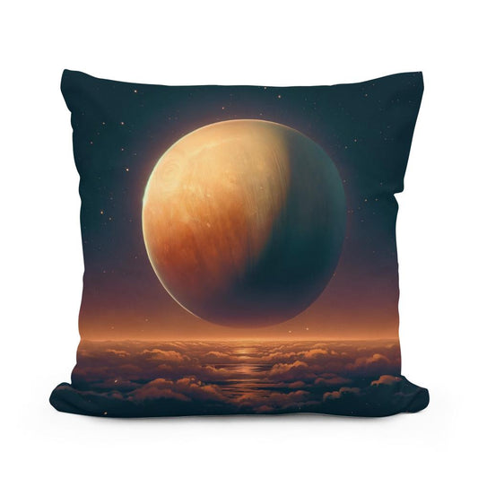 Titan's Hazy Enigma Cotton Cushion - Main Image