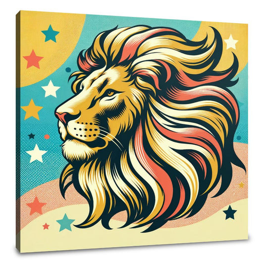 Majestic Lion Canvas - Main Image