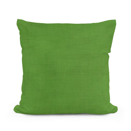 Pure Green Cotton Cushion - Main Image