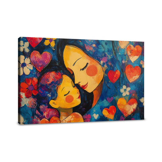 Maternal Embrace Canvas - Main Image