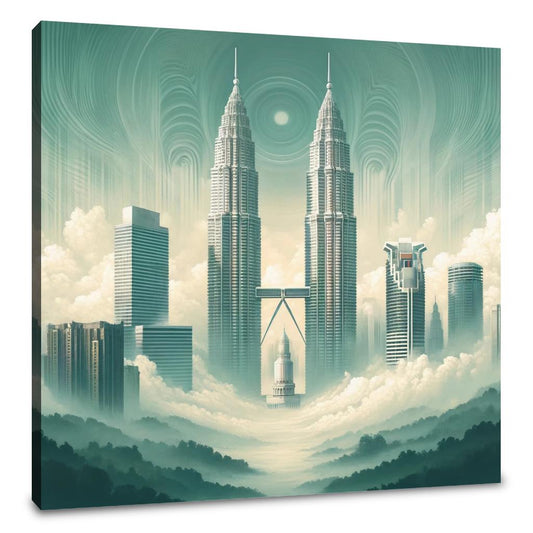 Ethereal Towers Canvas - Main Image