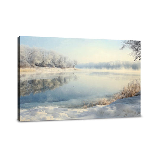 Frosted Serenity Canvas - Main Image