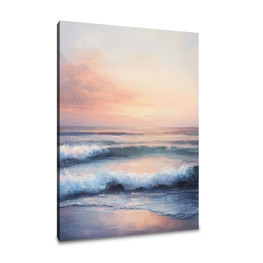 Ocean Mist Dawn Canvas - Main Image