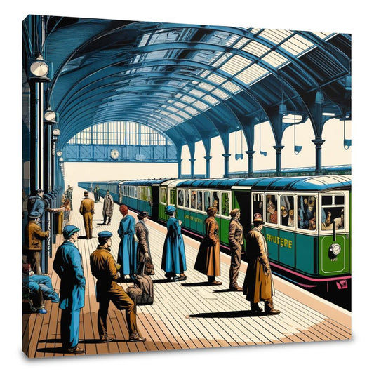 Timebound Tracks Canvas - Main Image