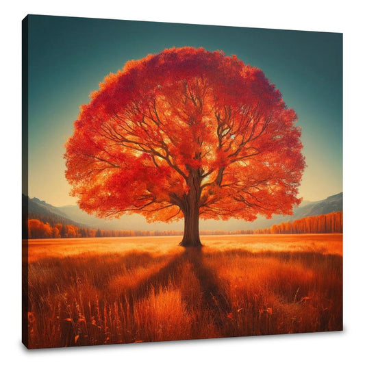 Autumn Solitude Canvas - Main Image
