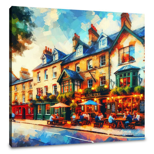 Bristol's King Street Warmth Canvas - Main Image