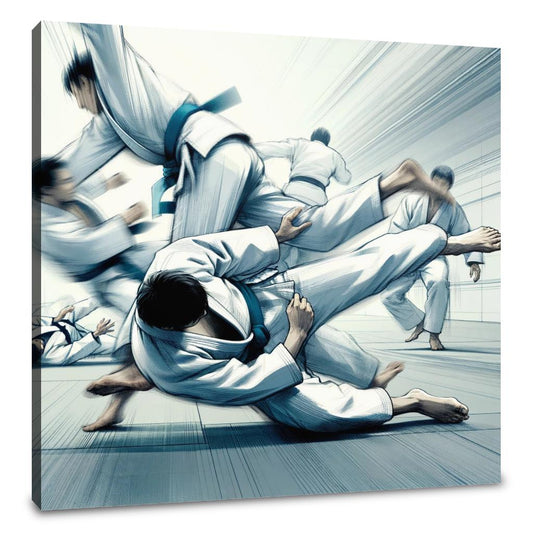 Judo Motion Canvas - Main Image