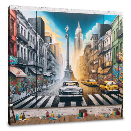 Evolution of City Canvas - Main Image