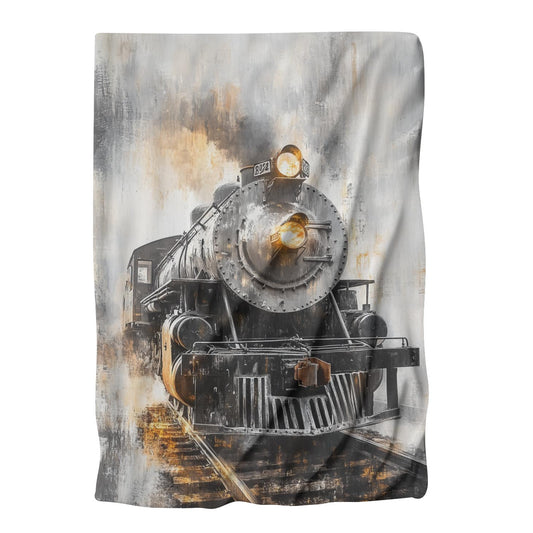 Golden Gleam Locomotive Blanket - Main Image