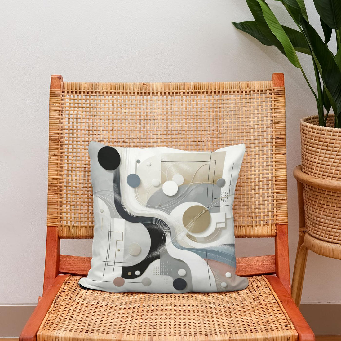 Silent Serenity Cotton Pillow - Secondary Image 2