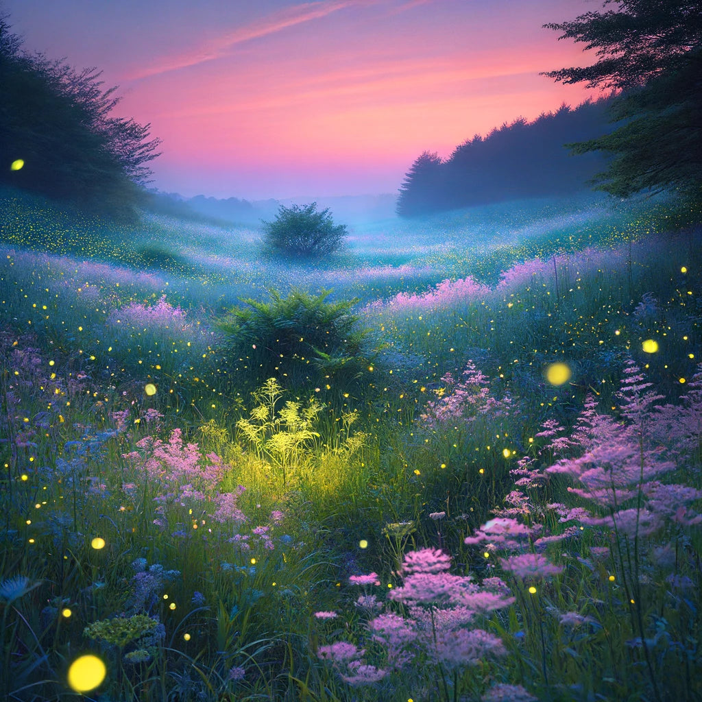 Firefly Meadow Canvas