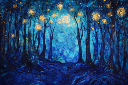 Firefly's Dream Dance Canvas