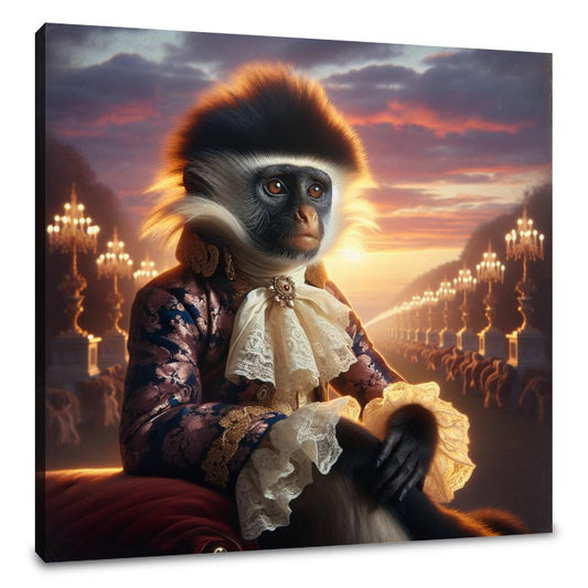 Regal Twilight Colobus Canvas - Main Image