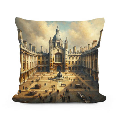 Cambridge Trinity Court Cotton Cushion - Main Image