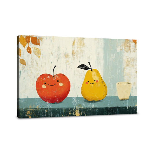 Chatting Fruits Canvas - Main Image