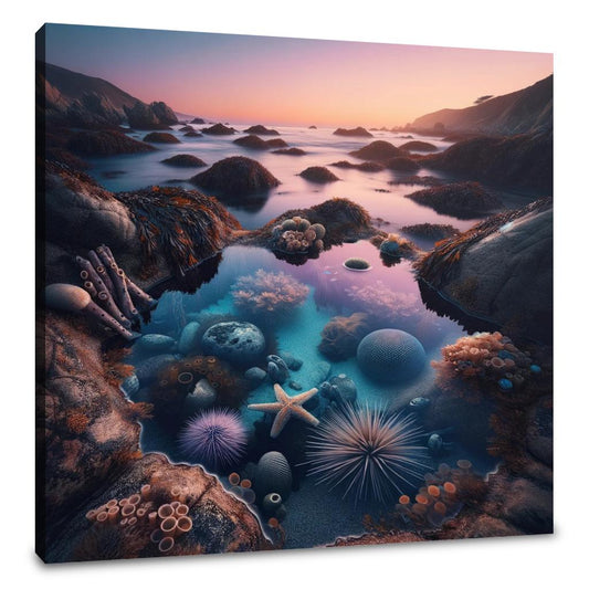 Twilight Shoreline Canvas - Main Image