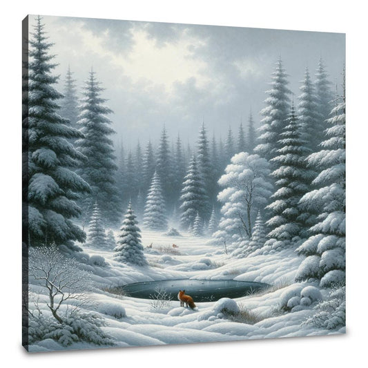 Winter's Whisper Canvas - Main Image
