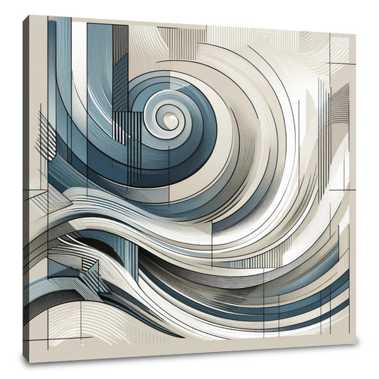 Dynamic Swirls Canvas - Main Image