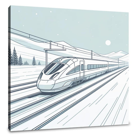 Winter Journey Canvas - Main Image