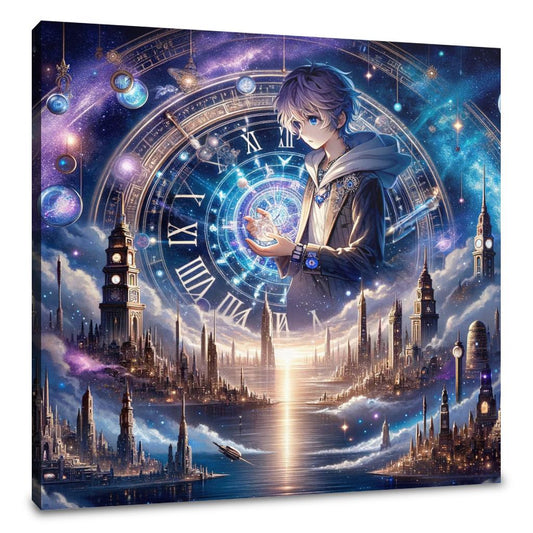 Cosmic Time Voyager Canvas - Main Image