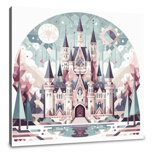 Whimsical Castle Canvas - Main Image
