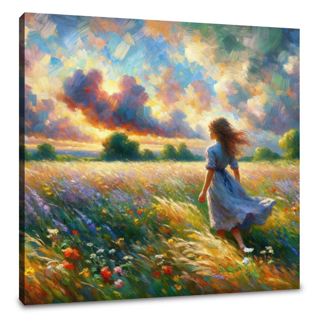 Youthful Reverie Canvas - Main Image