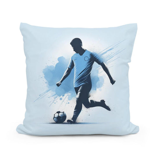 Manchester Sky Control Cotton Pillow - Main Image