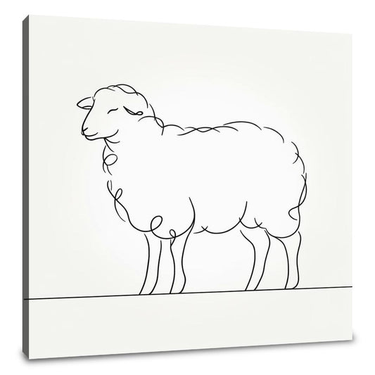 Essence of Sheep Canvas - Main Image