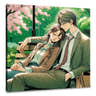 Cherry Blossom Embrace Canvas - Main Image