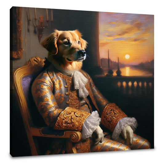 Regal Retriever Royalty Canvas - Main Image