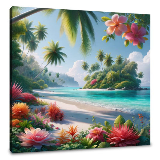 Tropical Bliss Canvas - Main Image